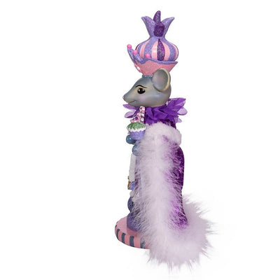 15" Hollywood Sugar Plum Mouse King Nutcracker