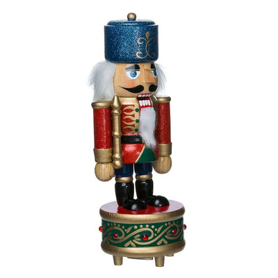 8.5" Wooden Musical Soldier Nutcracker