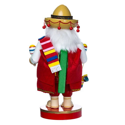 10.25" Chubby Mexican Nutcracker Tablepiece