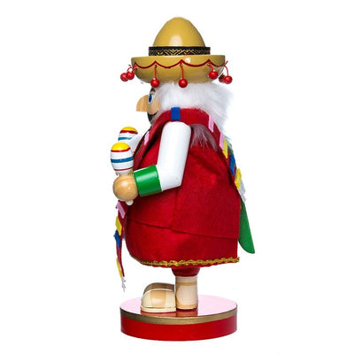 10.25" Chubby Mexican Nutcracker Tablepiece