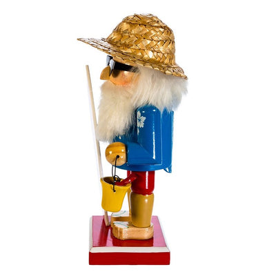 8" Surfer Santa Nutcracker