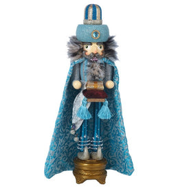 18" Hollywood Turquoise King Nutcracker