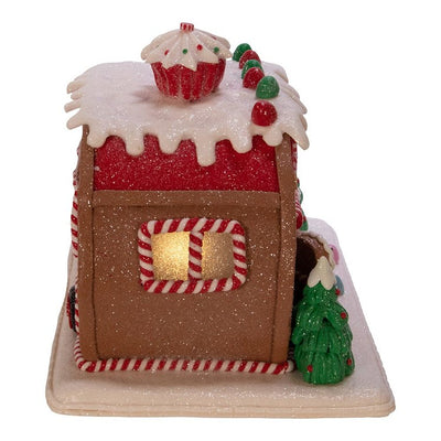 6" Gingerbread Camper House Table-Piece