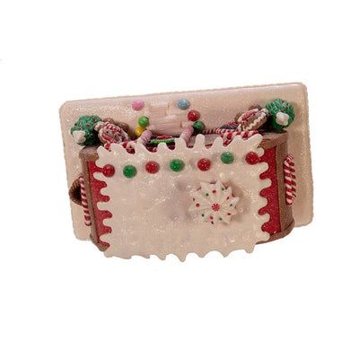 6" Gingerbread Camper House Table-Piece