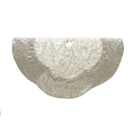 60" Silver Tree Skirt