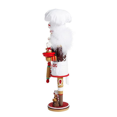 15.5" Hollywood Gingerbread Chef Nutcracker