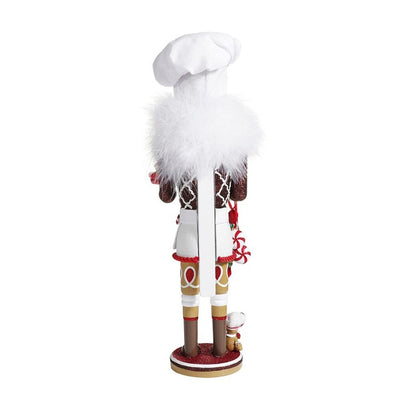 15.5" Hollywood Gingerbread Chef Nutcracker