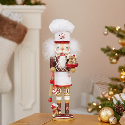 15.5" Hollywood Gingerbread Chef Nutcracker