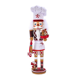 15.5" Hollywood Gingerbread Chef Nutcracker