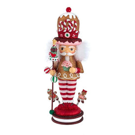 16.5" Hollywood Gingerbread King Nutcracker