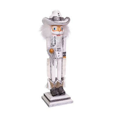 19" Hollywood Rhinestone Cowboy Nutcracker