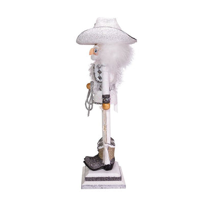 19" Hollywood Rhinestone Cowboy Nutcracker