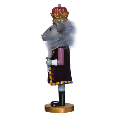 12" Hollywood Mouse King Nutcracker