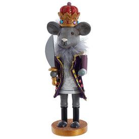 12" Hollywood Mouse King Nutcracker