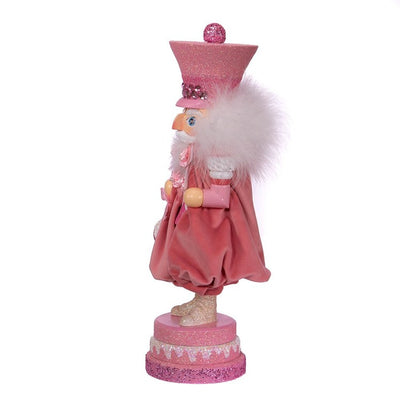15" Hollywood Pink Sweet Soldier Nutcracker