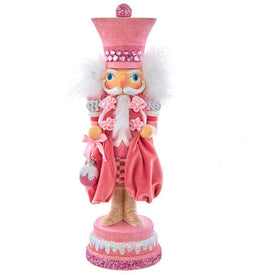15" Hollywood Pink Sweet Soldier Nutcracker