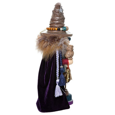 15" Hollywood Wizard Nutcracker with Owl