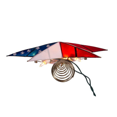 Capiz American Flag Inspired Star Tree Topper