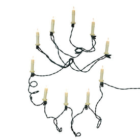 10-Light Clip-On Candle Light Set