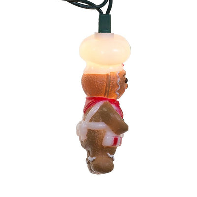10-Light Gingerbread Light Set