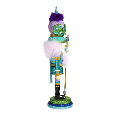 17.5" Hollywood Peacock Hat Nutcracker