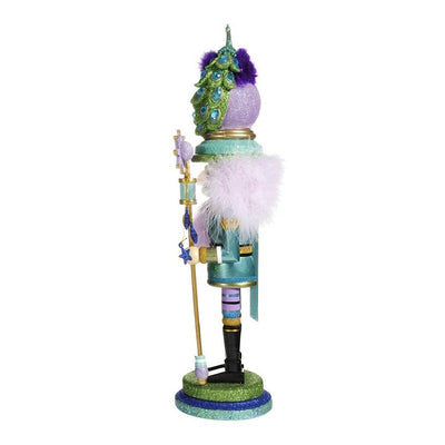 17.5" Hollywood Peacock Hat Nutcracker
