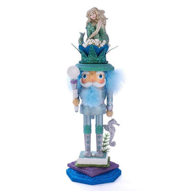 17.5" Hollywood Mermaid King Nutcracker