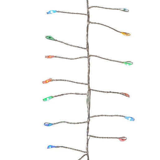240-Light RGB Twinkle Fairy Cluster Light Set
