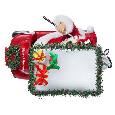 11.25" Fabriche Santa Driving Golf Cart