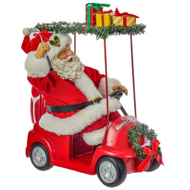 11.25" Fabriche Santa Driving Golf Cart