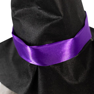 26" Lighted Fortune Telling Witch Halloween Decoration