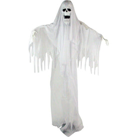 Grim the Reaper Life Size Animatronic Poseable Indoor/Outdoor Halloween Decoration