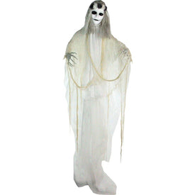 Adelaide the Bride Life-Size Animatronic Poseable Indoor/Outdoor Halloween Decoration