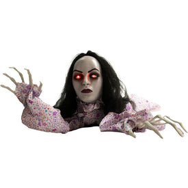 Ethel the Dream Demon 63" Animatronic Crawling Indoor/Outdoor Halloween Decoration