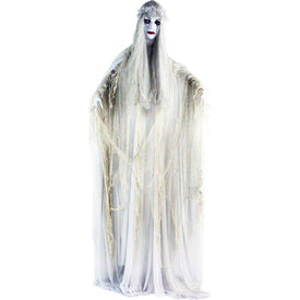 Clarice the Clairvoyant Bride Life-Size Animatronic Poseable Indoor/Outdoor Halloween Decoration