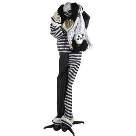 Wally the Clown Life-Size Animatronic Poseable Indoor/Outdoor Halloween Decoration