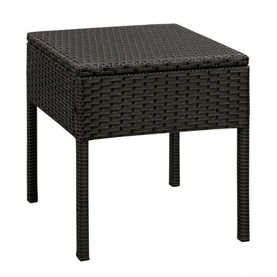Bern Balcony Chat Set In Mocha Wicker