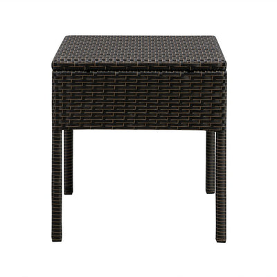 Bern Balcony Chat Set In Mocha Wicker