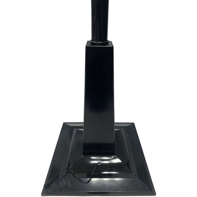 Let It Snow Series 71" Musical Street Lamp with Christmas Tree, Signs, Cascading Snow, and Music