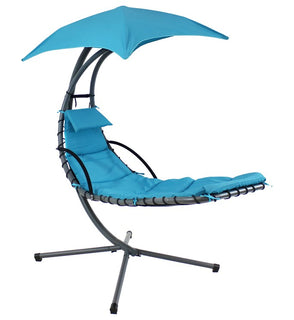 Product Image: HH-FLC-TEAL Outdoor/Patio Furniture/Outdoor Chaise Lounges