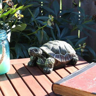 Terrance the Tortoise 9" Indoor/Outdoor Lawn and Garden Statue