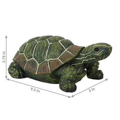Terrance the Tortoise 9" Indoor/Outdoor Lawn and Garden Statue