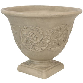 Darcy 16" Outdoor Flower Pot Planter - Beige