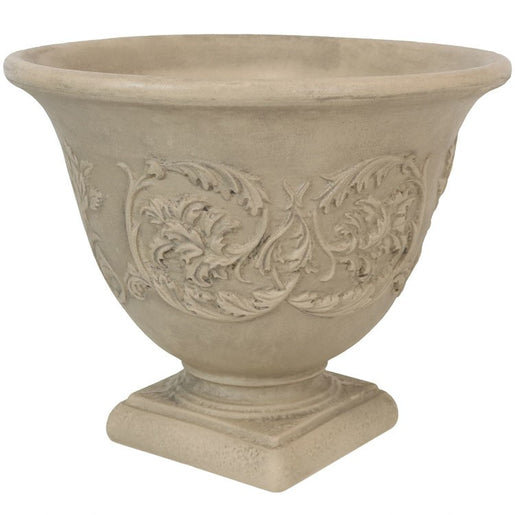 Darcy 16" Outdoor Flower Pot Planter - Beige
