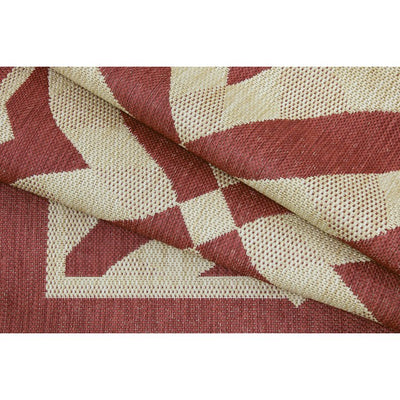 Charleston 7'10" x 10' Outdoor Rug - Henna