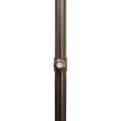 Skye 8.6' Square Cantilever Umbrella with Cross Bar Stand