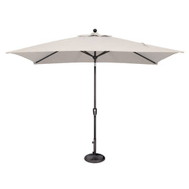 Catalina 6.6' x 10' Rectangular Push Button Tilt Umbrella