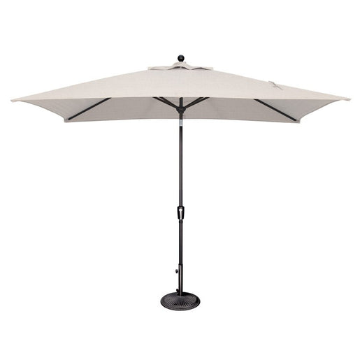 Catalina 6.6' x 10' Rectangular Push Button Tilt Umbrella