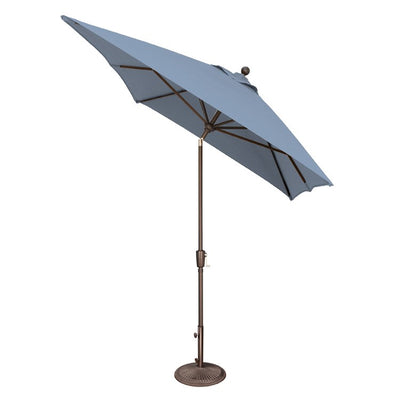 Catalina 6.6' x 10' Rectangular Push Button Tilt Umbrella