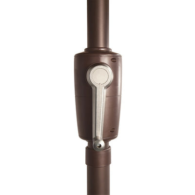 Catalina 6.6' x 10' Rectangular Push Button Tilt Umbrella